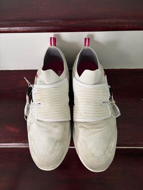 FootJoy Men's Slip-On Golf  Shoes in Off-White